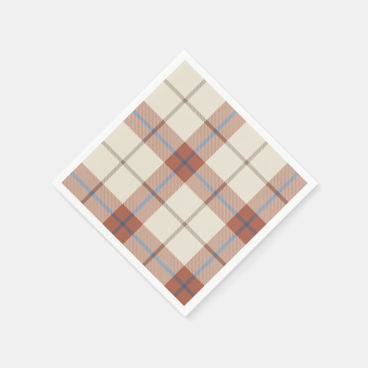 Kariert Serviette (Ecke)