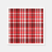 Kariert Serviette (Vorderseite)