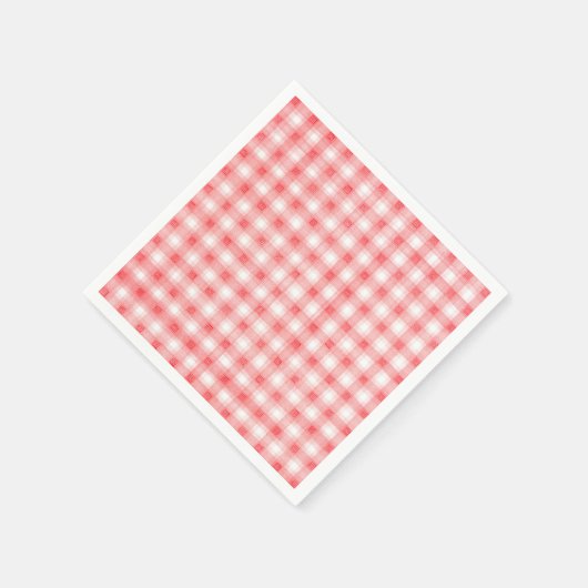 Kariert Serviette (Ecke)