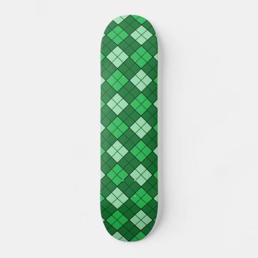 Kariert Skateboard (Vorderseite)
