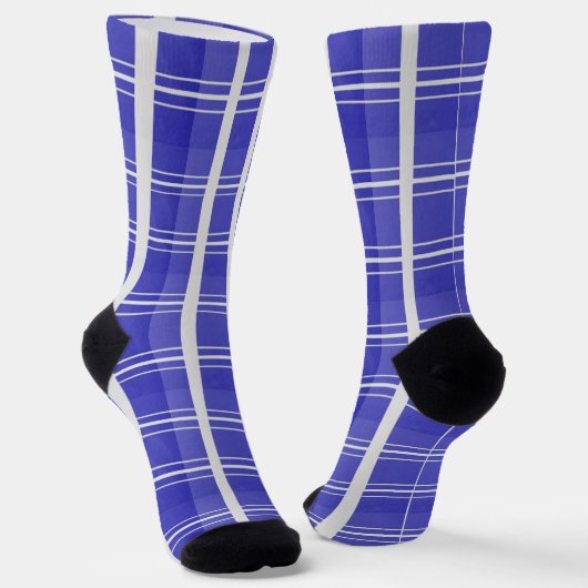 Kariert Socken (Gewinkelt)
