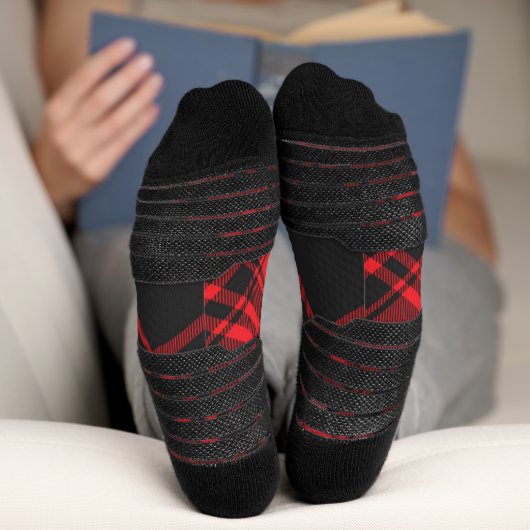 Kariert Socken (Unterseite)