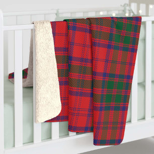 Kariert Sweet Zuhause Tartan Clan Thompson Persona Sherpadecke