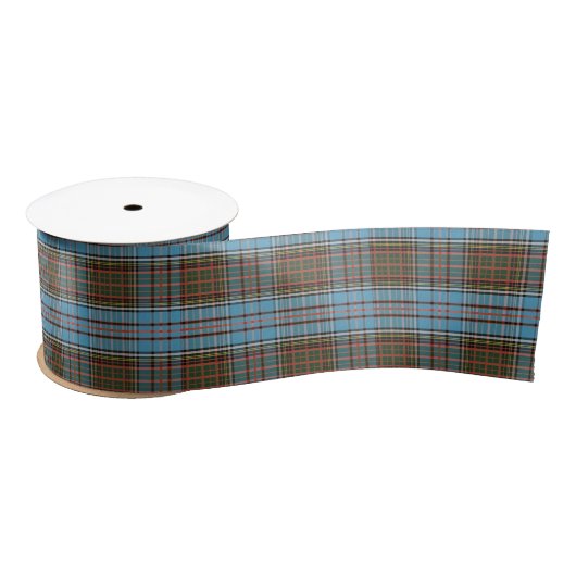 Kariert Tartan Clan Anderson Kariert Checkered Satinband (Spule)