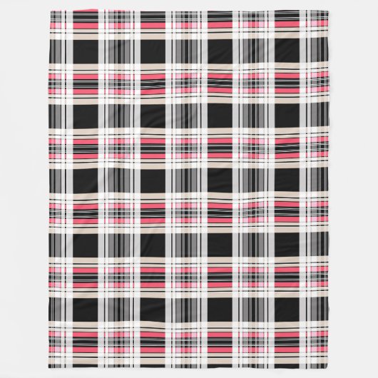 Kariert, tartan fleecedecke (Vorderseite)