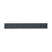 Kariert Tartan Green Lila Karo Clan Sutherland Einladungsbanderole (Flach)