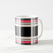 Kariert, tartan kaffeetasse (VorderseiteRechts)