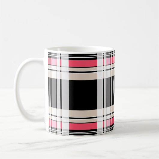 Kariert, tartan kaffeetasse (Links)