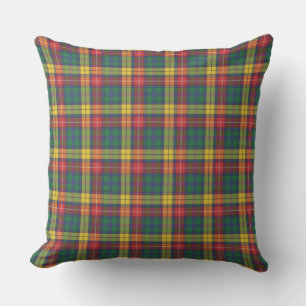 Kariert Tartan Modern Zuhause Clan Buchanan Muster Kissen