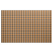 Kariert/tartan-Muster orange und schwarz Stoff (Yard (91,4 cm))