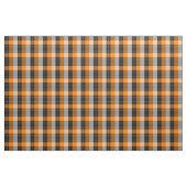 Kariert/tartan-Muster orange und schwarz Stoff (Fat Quarter (45,7 x 55,9 cm))