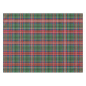 Kariert Tartan Red Green MacCulloch Rustic Tischdecke (Vorderseite (Horizontal))