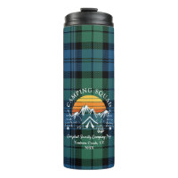 Kariert Tartan Retro Family Camping Squad Campbell