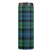 Kariert Tartan Retro Family Camping Squad Campbell Thermosbecher (Rückseite)