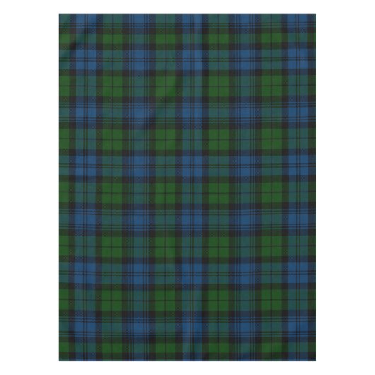 Kariert Tartan Scottish Clan Campbell Military Tischdecke (Vorderseite)