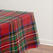 Kariert Tartan Stewart Red Rustic Tischdecke (Beispiel)