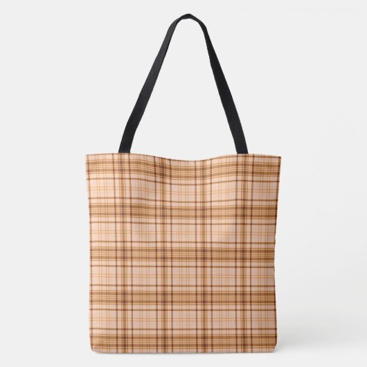 Kariert Tasche (Rückseite)