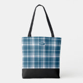 Kariert Tasche (Rückseite)