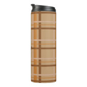 Kariert Thermosbecher (Nach rechts gedreht)