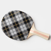 Kariert Tischtennis Schläger (Seitenansicht)