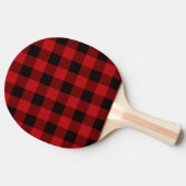 Kariert Tischtennis Schläger (Seitenansicht)