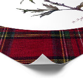 kariert und verdünnt poster (Ecke)