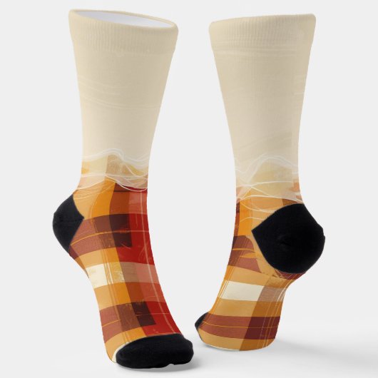 Kariert und viel socken (Gewinkelt)