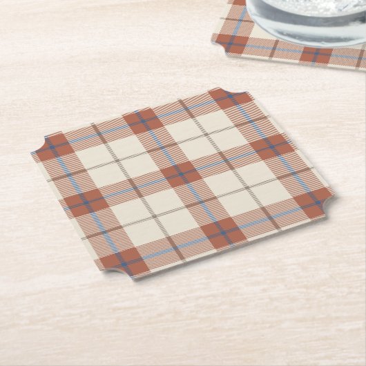 Kariert Untersetzer (angewinkelt)