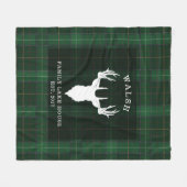 Kariert Walsh Family Lake House Fleecedecke (Vorderseite (Horizontal))