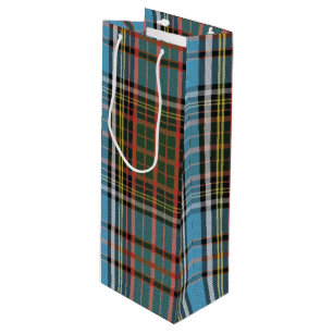 Kariert Weihnachten Tartan Clan Anderson Geschenktüte Für Weinflaschen