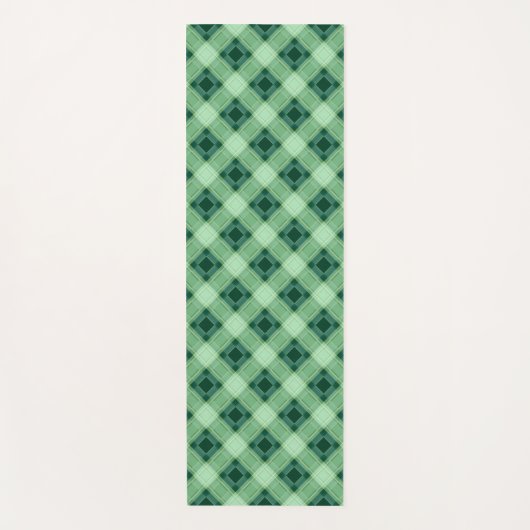 Kariert Yogamatte (Vorderseite)