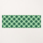 Kariert Yogamatte (Vorderseite (Horizontal))