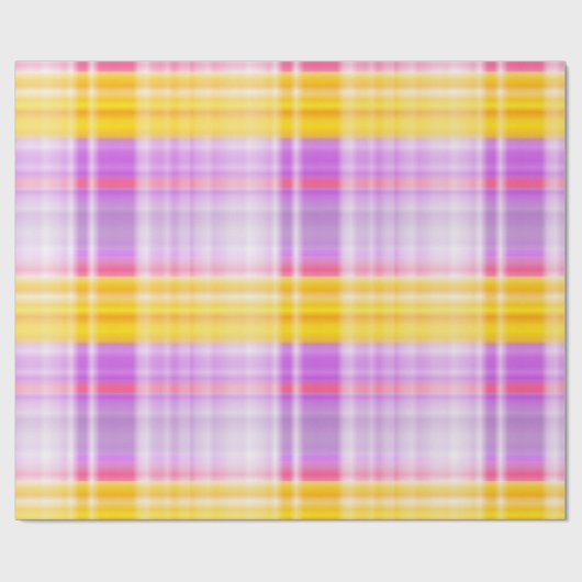 Karierte 1- bis 3- geschenkpapier (Flach)