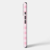 Karierte Anfangsbuchstaben Benutzerdefiniert Case-Mate iPhone Hülle (Rückseite / Links)