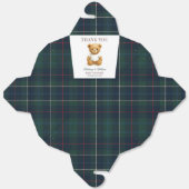 Karierte Babydusche für Frühbeere Geschenkschachtel (Ungefaltet)