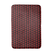 Karierte Bath Mat Badematte (Vorderseite Vertikal)