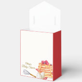 Karierte Berry Pancake Egg Whisk Brunch Babydusche Geschenkschachtel (Offen)