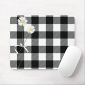 Karierte Büffel-Diäten Mousepad (Mit Mouse)