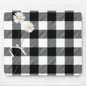 Karierte Büffel-Diäten Mousepad (Vorne)