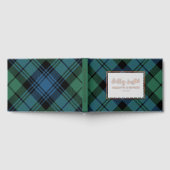 Karierte Campbell Rose Gästebuch (Voll)