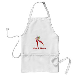 Karierte Chili-Paprikaschoten-Schürze Schürze