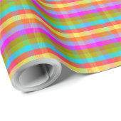 KARIERTE CR GESCHENKPAPIER (Rolleneckpunkt)