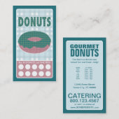karierte Donuts Treuekarte (Vorne/Hinten)