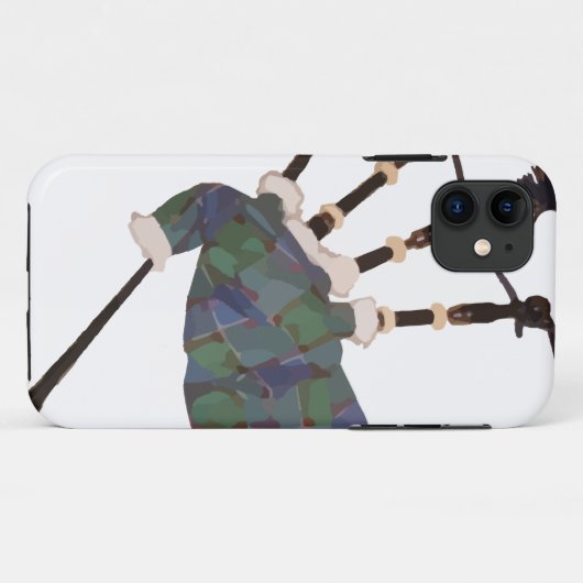 karierte Dudelsäcke Case-Mate iPhone Hülle (Rückseite (Horizontal))