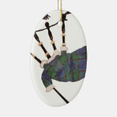 karierte Dudelsäcke Keramikornament (Rechts)