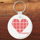 Karierte Farbe 4 Schlüsselanhänger (Vorderseite)