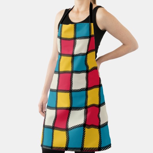 Karierte Farbstoffe Schürze (InSitu)