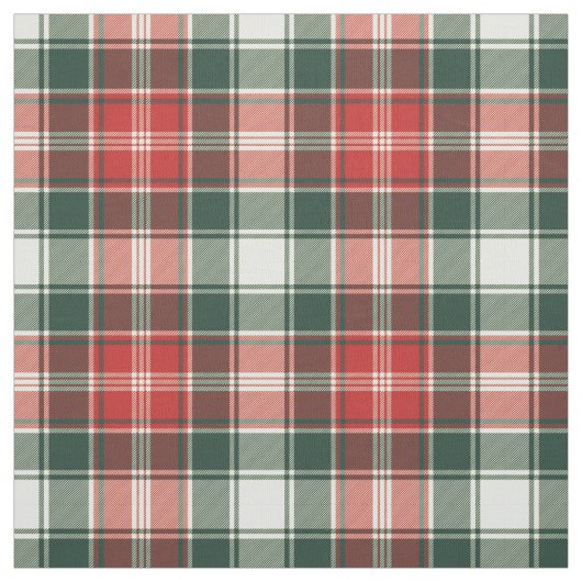 Karierte Ferienstoffe rot und grün Stoff (Muster)