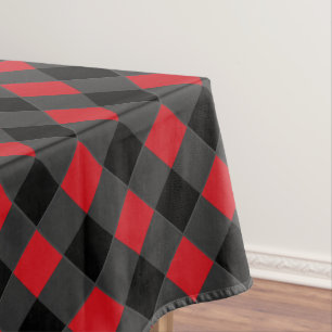 Karierte Filmtablette Tischdecke