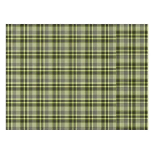 Karierte grüne Töne, passend zum Tablecloth Tischdecke (Vorderseite (Horizontal))